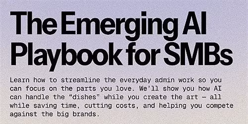 The Emerging AI Playbook for SMB's