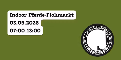 (Indoor) Pferde-Flohmarkt