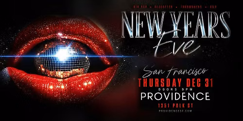 New Years Eve 2027: Hip Hop, Y2k , R&B and more @ Providence San Francisco