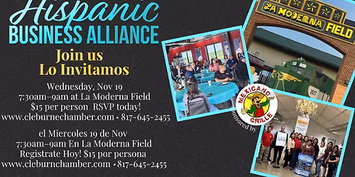 Hispanic Business Alliance Breakfast