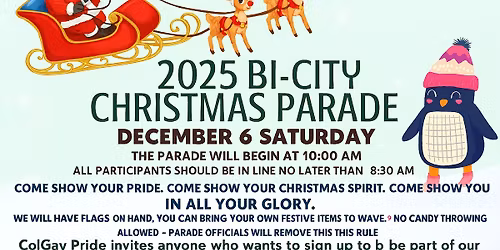 COLGAY PRIDE & THE BI CITY CHRISTMAS PARADE