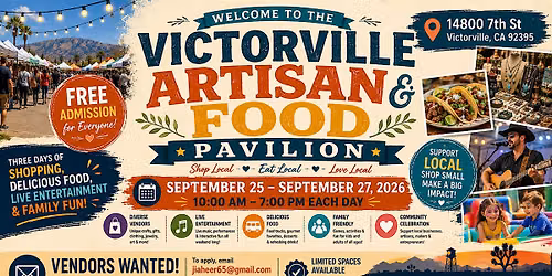 Victorville Artisan & Food Pavilion