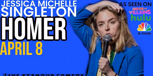 Jessica Michelle Singleton LIVE AT THE PORCUPINE - LIVE COMEDY IN HOMER, AK - ONE NIGHT ONLY