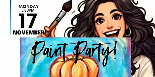 Frosted Fall Paint Party!
