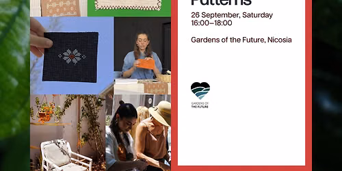 Embroidery Workshop in the Gardens: Stitch Your Own Fythkiotika  