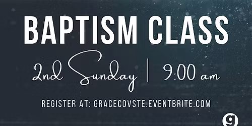 Baptism Class