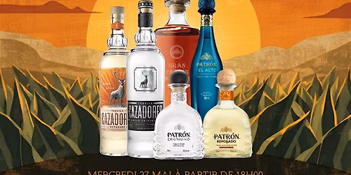 D\u00e9gustation Patron & Cazadores au Dirty D