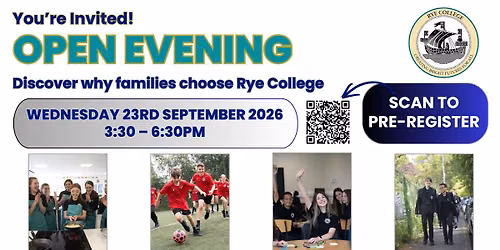 Rye College Open Evening 