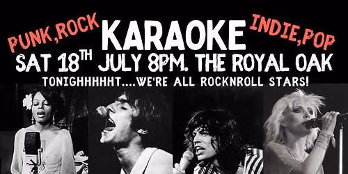 Rock'n'Roll Karaoke...at The Oak