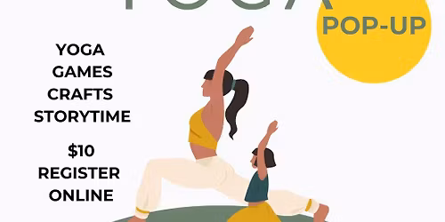 Mini + Me Yoga Pop-Up