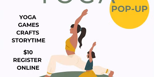 Mini + Me Yoga Pop-Up