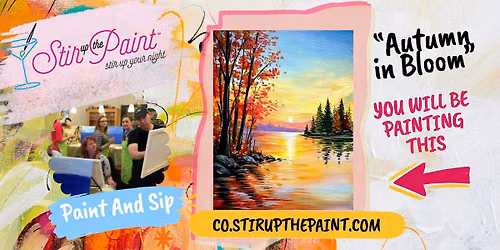 \u201cAutumn in Bloom \u201d Paint Night Event Thursday 7:00 p.m. at Tapster