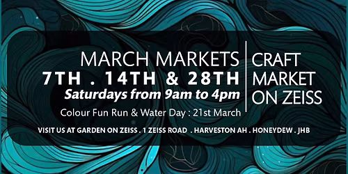 March Saturday Markets