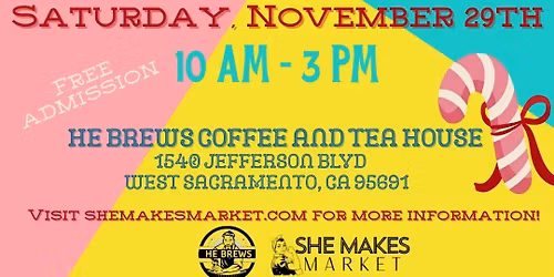 She Makes Market z Holiday Pop-Up