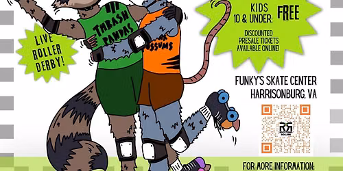 Trash Cat Cup: Live Roller Derby Bout!