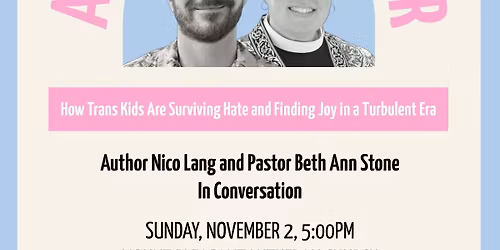Book Reading, Conversation, Q&A, Book-Signing with Author Nico Lang