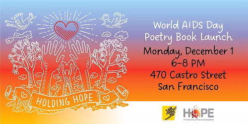 Holding HOPE: World AIDS Day Poetry Book Launch