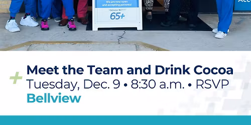 Meet the Team and Drink Cocoa (Bellview)
