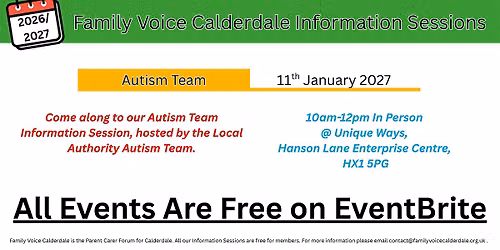 Autism Team Information Session