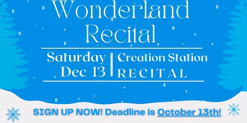 Winter Wonderland Holiday Recital
