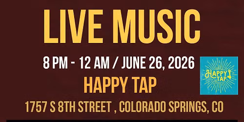 Whiskey Sky Band Live | Happy Tap