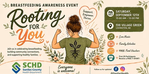 "Rooting For You" Breastfeeding Awareness Festival