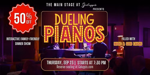 Dueling Pianos Live @ Galuppi's