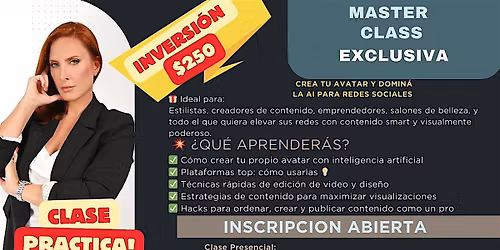 \u201cMasterclass IA para Creadores