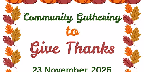 Community Thanksgiving Service 