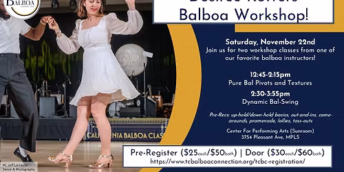 Desiree Roffers Balboa Workshop!
