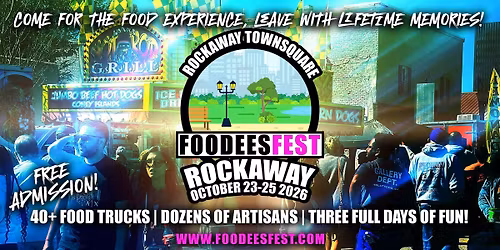 FOODEESFEST Rockaway, New Jersey (40+ food trucks and craft vendors!)