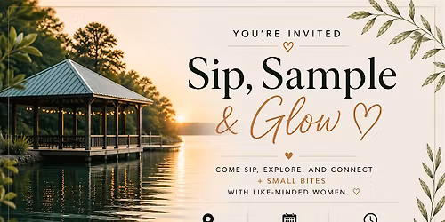 Sip, Sample & Glow