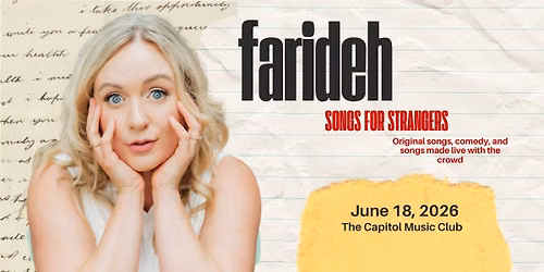 Farideh - Songs for Strangers