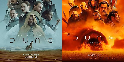 film club @ temperance | Dune I and Dune II double-screening