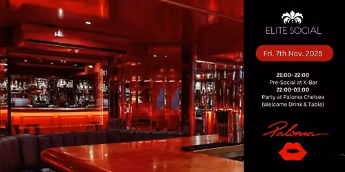 Cocktails & After-Party at PALOMA Chelsea