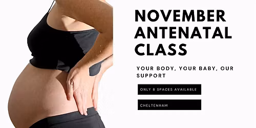 Antenatal group course in November - Cheltenham