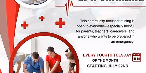 FREE CPR Classes \u2013 Every 4th Tuesday at Sugar Land Emergency Room