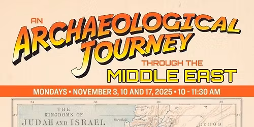 An Archaelological Journey through the Middle East course