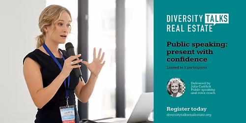 Public speaking - present with confidence, women only