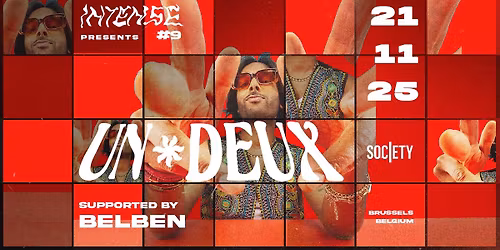 INTENSE #9 \u2671 invites - UN*DEUX \u25b1 SOCIETY \u25e6 21.11