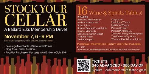 Stock Your Cellar