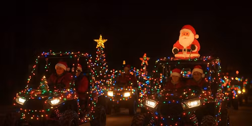 Milan Christmas Walk Lighted SxS, Jeep, ATV, and Miscellaneous Parade