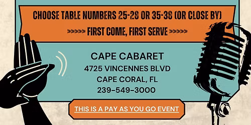 Cape Cabaret Meet-up ... Deb & the Dynamics