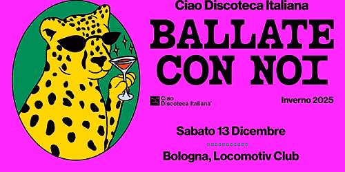 CIAO DISCOTECA ITALIANA | Locomotiv | Sabato 13 Dicembre