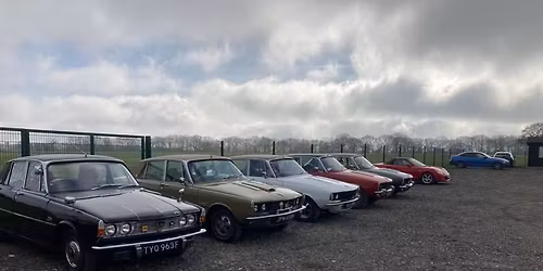 Pre 1990 Classics and interesting cars at the Cosy Cup Cafe Billericay CM12 9SB