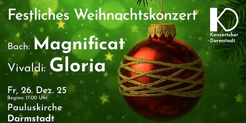 Festliches Weihnachtskonzert Darmstadt