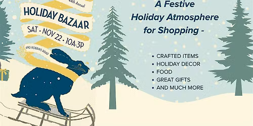 Dick Eardley Senior Center 44th Annual Holiday Bazar