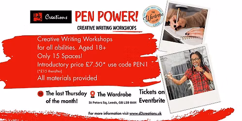 Pen Power! - Words that Move!