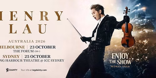 Henry Lau - Enjoy The Show [SYDNEY]