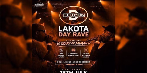 Blurred: 30 Yrs Fatman D | Lakota XL Day Rave